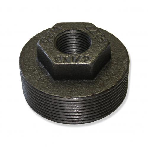 2 Inch X 1/2 Inch X 1/2 Inch Double Tapped Bushing Evr Approved 2 Inch X 1/2 Inch X 1/2 Inch Double Tapped Bushing Evr Approved