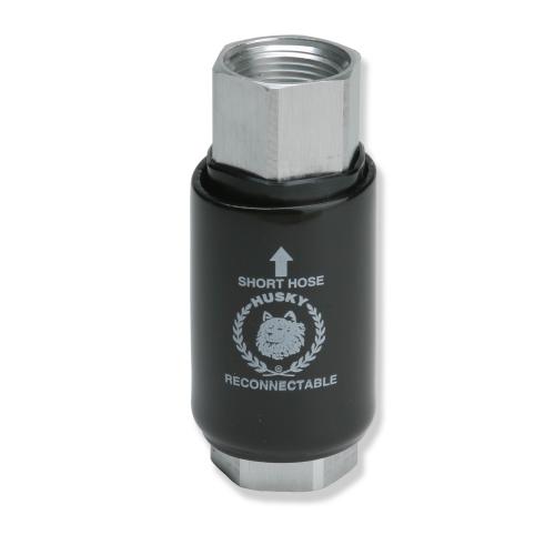 1 Inch Female X 1 Inch Female Safe-T-Break High Volume Reconnectable Breakaway With Black 3098 Scuff Guard 1 Inch Female X 1 Inch Female Safe-T-Break High Volume Reconnectable Breakaway With Black 3098 Scuff Guard
