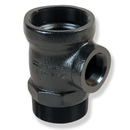 4 Inch X 2 Inch X 4 Inch Extractor Tee No Cage (E85 Approved) 4 Inch X 2 Inch X 4 Inch Extractor Tee No Cage (E85 Approved)