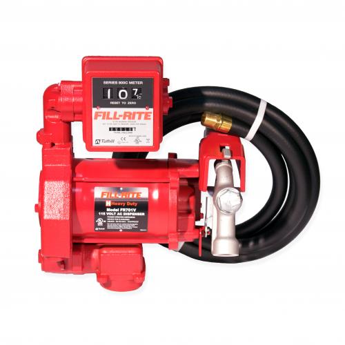 15 Gpm 115 Volt Ac 60 Hertz Pump 3/4 Inch X 12 Foot Hose 3/4 Inch Manual Nozzle 807C Gallon Meter 15 Gpm 115 Volt Ac 60 Hertz Pump 3/4 Inch X 12 Foot Hose 3/4 Inch Manual Nozzle 807C Gallon Meter