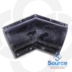 6 Inch 45 Degree Elbow (2 Piece) 6 Inch 45 Degree Elbow (2 Piece)