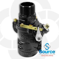 1-1/2 Inch NPT Male 10 Series Single-Poppet Emergency Shut-Off Shear Valve 1-1/2 Inch NPT Male 10 Series Single-Poppet Emergency Shut-Off Shear Valve