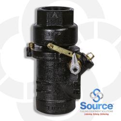 2 Inch Female NPT 10 Series Single-Poppet Emergency Shut-Off Shear Valve 2 Inch Female NPT 10 Series Single-Poppet Emergency Shut-Off Shear Valve