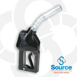 11A Series Black B5 Diesel Automatic Nozzle With 3/4 Inch NPT Inlet, 2-Piece Hand Insulator, And Aluminum Spout, Without Hold-Open Rack. UL 2586 Listed. 11A Series Black B5 Diesel Automatic Nozzle With 3/4 Inch NPT Inlet, 2-Piece Hand Insulator, And Aluminum Spout, Without Hold-Open Rack. UL 2586 Listed.