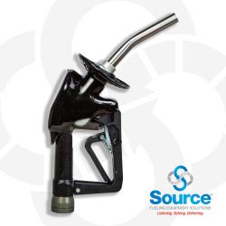 Black X DEF Automatic Nozzle, With M343 Inlet, 3-Notch Hold Open Clip, And Gilbarco Magnetic Hand Guard. Non U/L Black X DEF Automatic Nozzle, With M343 Inlet, 3-Notch Hold Open Clip, And Gilbarco Magnetic Hand Guard. Non U/L