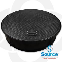 42 Inch Composite Manhole Lid Ring And 10 Inch Skirt 42 Inch Composite Manhole Lid Ring And 10 Inch Skirt