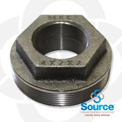 4 Inch X 2 Inch X 2 Inch Double Tapped Bushing Evr Approved 4 Inch X 2 Inch X 2 Inch Double Tapped Bushing Evr Approved