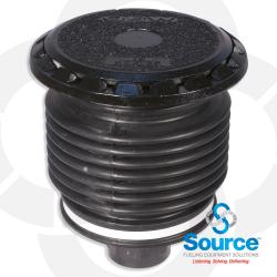 5 Gallon Vapor/Spill Containment Manhole Duratuff Ii Base With Cast Iron Cover With Plug (E85 Approved) 5 Gallon Vapor/Spill Containment Manhole Duratuff Ii Base With Cast Iron Cover With Plug (E85 Approved)