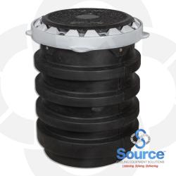 5 Gallon Edge Single Wall Spill Containment Manhole With Cast Iron Cover And Drain Plug (E85 Approved) 5 Gallon Edge Single Wall Spill Containment Manhole With Cast Iron Cover And Drain Plug (E85 Approved)