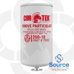 10 Micron Spin-On Filter With Draincock - 3/4 Inch Flow 10 Micron Spin-On Filter With Draincock - 3/4 Inch Flow