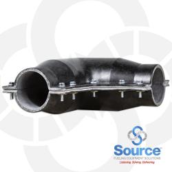 2 Inch Lcx Containment 90 Degree Elbow (2 Piece) 2 Inch Lcx Containment 90 Degree Elbow (2 Piece)