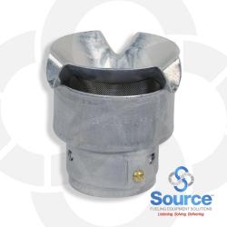 1-1/2 Inch Open Vent Upward Aluminum 1-1/2 Inch Open Vent Upward Aluminum
