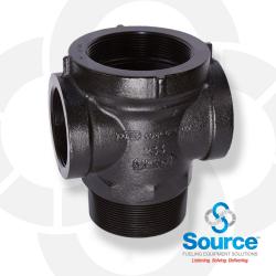 4 Inch X 3 Inch X 3 Inch X 4 Inch Extractor Cross No Cage (E85 Approved) 4 Inch X 3 Inch X 3 Inch X 4 Inch Extractor Cross No Cage (E85 Approved)