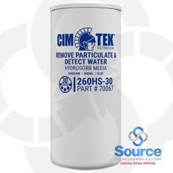 30 Micron Spin-On Filter Hydrosorb - 3/4 Inch Flow 30 Micron Spin-On Filter Hydrosorb - 3/4 Inch Flow