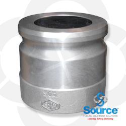 4 Inch X 4 Inch Anodized Aluminum Vapor Recovery Adapter 4 Inch X 4 Inch Anodized Aluminum Vapor Recovery Adapter