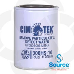 10 Micron Spin-On Filter Hydrosorb - 3/4 Inch Flow 10 Micron Spin-On Filter Hydrosorb - 3/4 Inch Flow