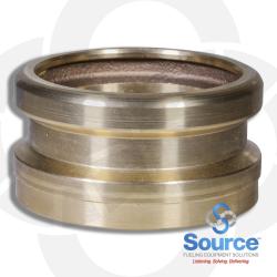 4 Inch Tight Fill Adapter Top Seal Without Lugs - Brass 4 Inch Tight Fill Adapter Top Seal Without Lugs - Brass