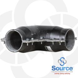 3 Inch Lcx Containment 90 Degree Elbow (2 Piece) 3 Inch Lcx Containment 90 Degree Elbow (2 Piece)