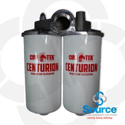Centurion Iii Dual Filter Housing Adaptor - 1-1/2 Inch NPT Inlet And Outlet Centurion Iii Dual Filter Housing Adaptor - 1-1/2 Inch NPT Inlet And Outlet