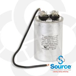 Capacitor Assembly For 2 Hp Fixed Speed 60 Hz 40 Ufd 370 Volt Single-Phase Capacitor Assembly For 2 Hp Fixed Speed 60 Hz 40 Ufd 370 Volt Single-Phase