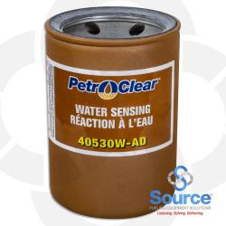 30 Micron Filter 4X5 Petro Clear Water Sensing - 1 Inch Flow 30 Micron Filter 4X5 Petro Clear Water Sensing - 1 Inch Flow