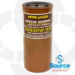 30 Micron Filter 4X9 Petro Clear Water Sensing - 1 Inch Flow 30 Micron Filter 4X9 Petro Clear Water Sensing - 1 Inch Flow