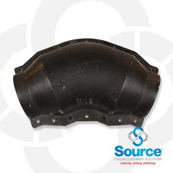 4 Inch Lcx Containment 45 Degree Elbow (2 Piece) 4 Inch Lcx Containment 45 Degree Elbow (2 Piece)