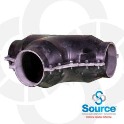 4 Inch LCX 2-Piece Secondary Containment Tee 4 Inch LCX 2-Piece Secondary Containment Tee