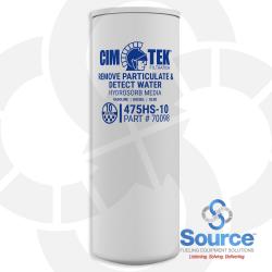 10 Micron Extended Length Filter Hydrosorb - 1 Inch Flow 10 Micron Extended Length Filter Hydrosorb - 1 Inch Flow