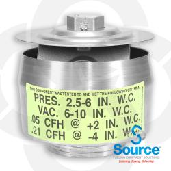 2 Inch Thread-On Pressure/Vacuum Vent 3 Inch Wcp-8 Inch Wcv 2 Inch Thread-On Pressure/Vacuum Vent 3 Inch Wcp-8 Inch Wcv