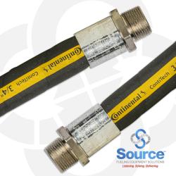 3/4 Inch X 9 Foot Ethanol Futura Hardwall Black Hose With Yellow Stripe E85 Male X Male Ends ( 20553697) 3/4 Inch X 9 Foot Ethanol Futura Hardwall Black Hose With Yellow Stripe E85 Male X Male Ends ( 20553697)