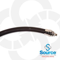 7/8 Inch X 8 Foot 6 Inch Black Flexsteel Futura Vapor Assist Hose Male X Male Swivel Ends 7/8 Inch X 8 Foot 6 Inch Black Flexsteel Futura Vapor Assist Hose Male X Male Swivel Ends