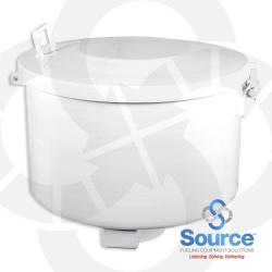 7 Gallon 4 Inch Ast Spill Containment Manhole White 7 Gallon 4 Inch Ast Spill Containment Manhole White