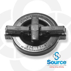 4 Inch Fill Cap Top Seal Metal 4 Inch Fill Cap Top Seal Metal