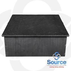 24 Inch X 24 Inch Square Manhole With 10 Inch Skirt 24 Inch X 24 Inch Square Manhole With 10 Inch Skirt