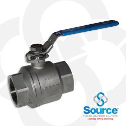 2 Inch Full Port Stainless Steel Locking Ball Valve 2 Inch Full Port Stainless Steel Locking Ball Valve