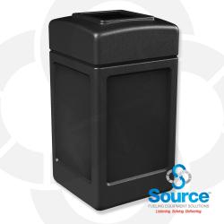 42 Gallon Square Waste Container (Black) 42 Gallon Square Waste Container (Black)