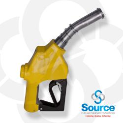 Yellow Diesel Truck Nozzle With Spout Ring 1 Inch Inlet Without Hold Open Clip-For Dispensing Systems Yellow Diesel Truck Nozzle With Spout Ring 1 Inch Inlet Without Hold Open Clip-For Dispensing Systems