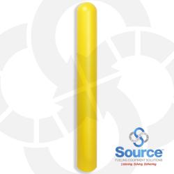 4 Inch x 42 Inch Yellow Plastic Bollard Post Sleeve, 1/4 Inch Thickness 4 Inch x 42 Inch Yellow Plastic Bollard Post Sleeve, 1/4 Inch Thickness