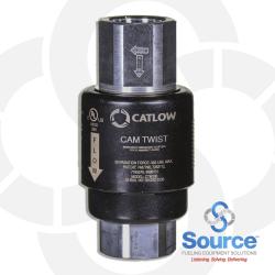 1 Inch Female X 1 Inch Female Cam Twist Reconnectable Magnetic Breakaway 1 Inch Female X 1 Inch Female Cam Twist Reconnectable Magnetic Breakaway