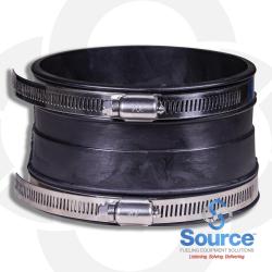 Flexible Ducting Connector With Clamps Flexible Ducting Connector With Clamps