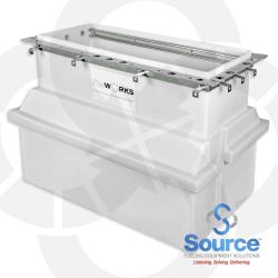 Polyethylene Dispenser Sump 21-1/2 X 48 Inch For 48 Inch Advantage Polyethylene Dispenser Sump 21-1/2 X 48 Inch For 48 Inch Advantage