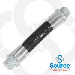 5/8 Inch x 8 Inch Black Hardwall Whip Hose 3/4 Inch Male x Male Ends. UL330 And ULC Listed. 5/8 Inch x 8 Inch Black Hardwall Whip Hose 3/4 Inch Male x Male Ends. UL330 And ULC Listed.