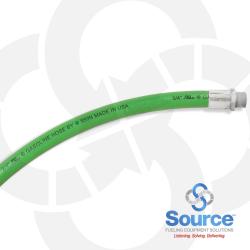3/4 Inch X 4 Foot Green Hardwall Hose Male X Male Ends 3/4 Inch X 4 Foot Green Hardwall Hose Male X Male Ends