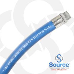 1 Inch x 75 Foot Blue Marina Hose Male x Male Ends 1 Inch x 75 Foot Blue Marina Hose Male x Male Ends