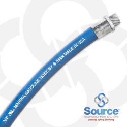 3/4 Inch x 20 Foot Blue Marina Hose Male x Male Ends 3/4 Inch x 20 Foot Blue Marina Hose Male x Male Ends