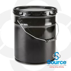 Steel Service Pail With Leakproof Lid - 5 Gallon Steel Service Pail With Leakproof Lid - 5 Gallon