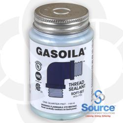 1/4 Pint Brush Gasoila Thread Sealant Soft-Set With Ptfe 1/4 Pint Brush Gasoila Thread Sealant Soft-Set With Ptfe