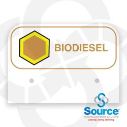 3-1/2 Inch X 2-1/2 Inch Aluminum Storage Tank Id Tags Biodiesel 3-1/2 Inch X 2-1/2 Inch Aluminum Storage Tank Id Tags Biodiesel