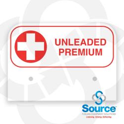 3-1/2 Inch X 2-1/2 Inch Aluminum Storage Tank Id Tags Premium Unleaded 3-1/2 Inch X 2-1/2 Inch Aluminum Storage Tank Id Tags Premium Unleaded